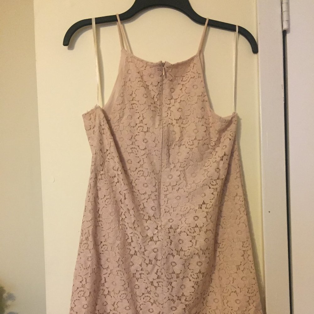 Blush Monteau Slip Dress